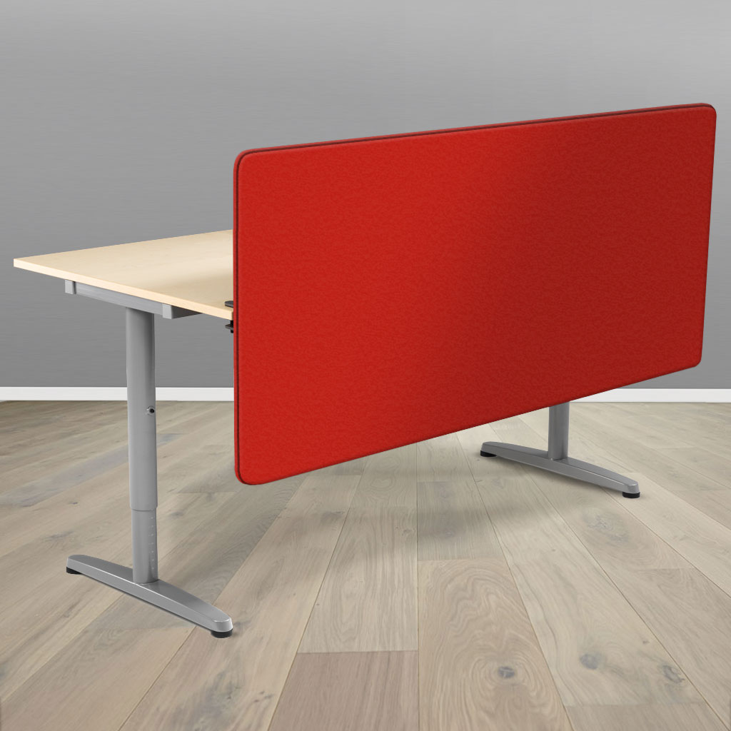 Lintex Frontmonteret akk. skrivebordskærm - 160*70 cm - Udstillingsmodel
