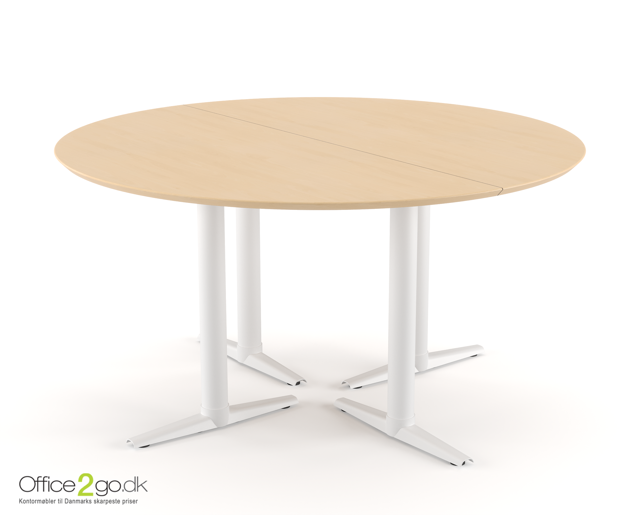 Switch mødebord - 6 personer - Ø 140 cm
