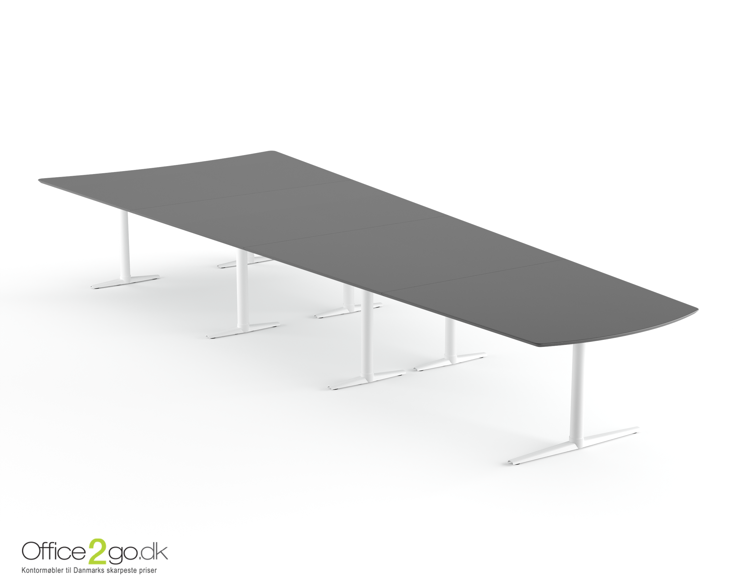 Switch Media mødebord - 16 personer - 500 cm.