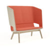 Twist & Sit Soft - 2 pers høj lounge sofa med ben