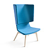 Twist & Sit - høj lounge stol med ben