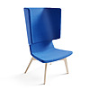 Twist & Sit - høj lounge stol med ben