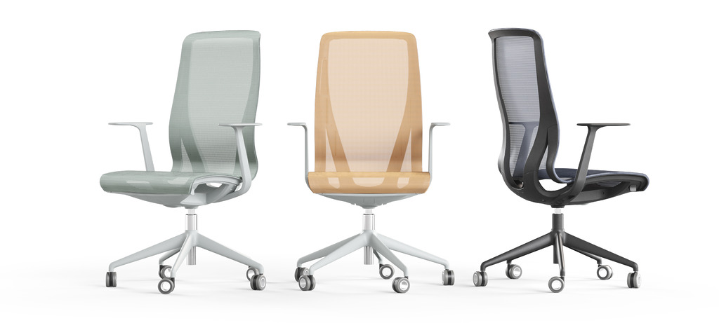 D-chair kontorstol