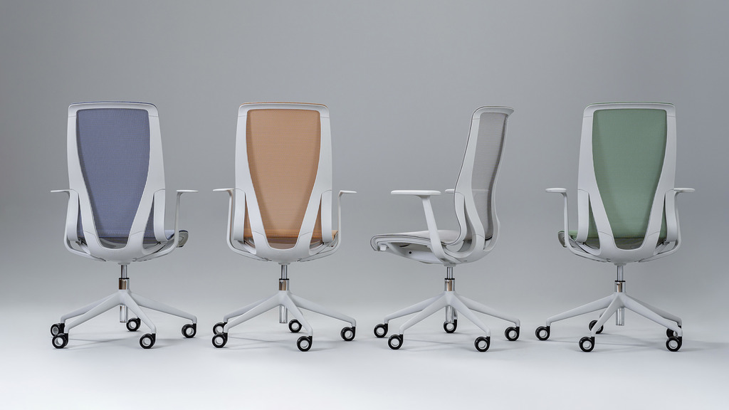 D-chair kontorstol